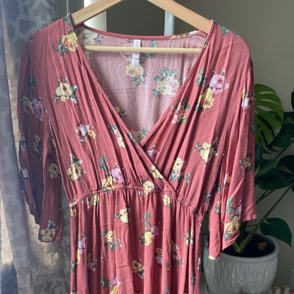 Floral Mini Dress